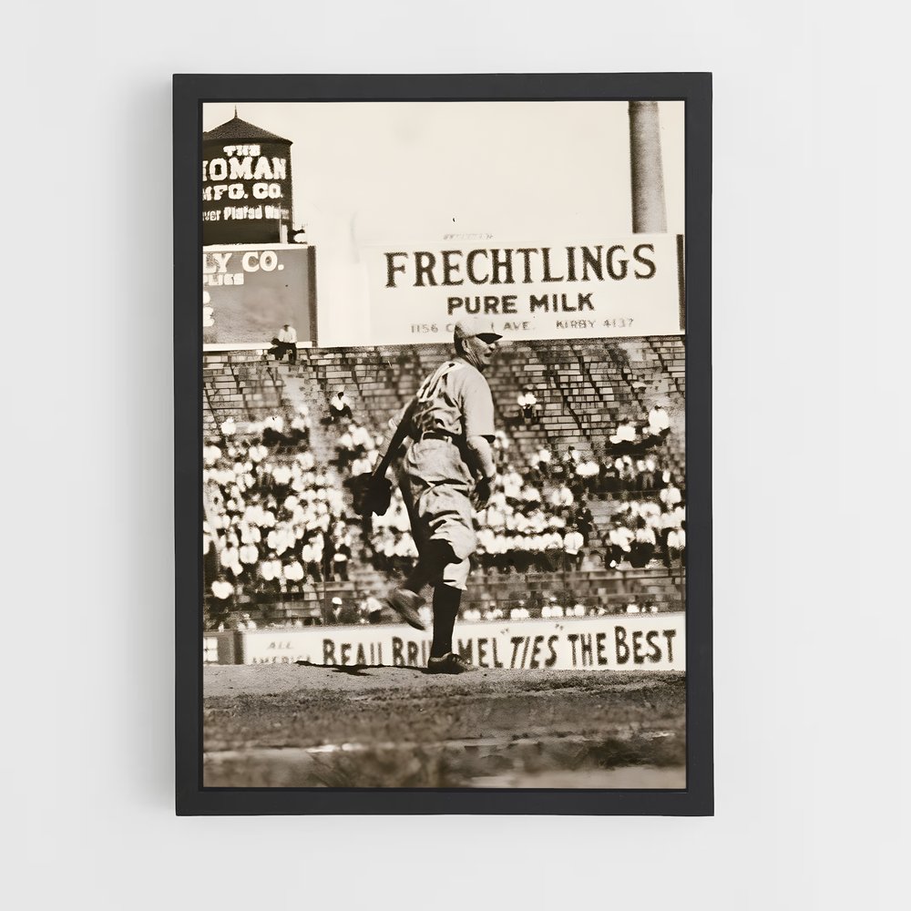 Poster Champion des Saisons – affiche Baseball (vue 2)